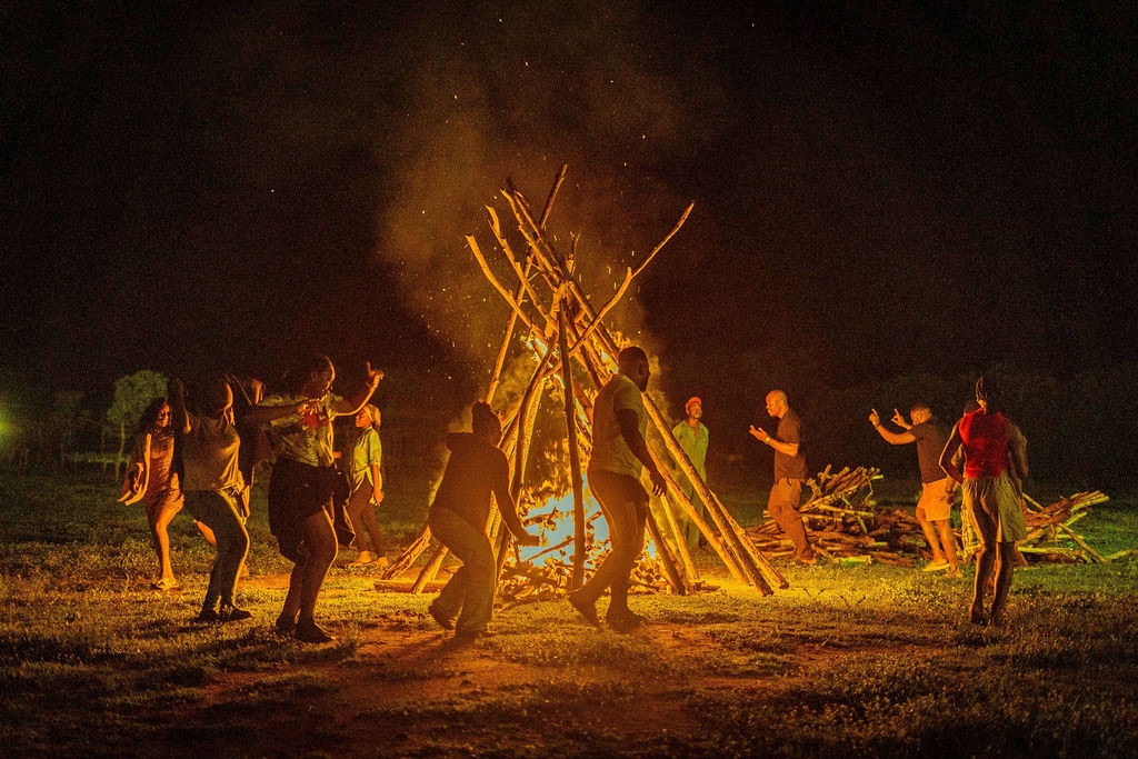 KAP Resort evening bonfire